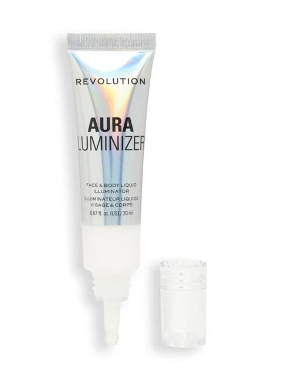 Makeup Revolution Aura Luminizer Face & Body Liquid Illuminator - Picture 3 of 5